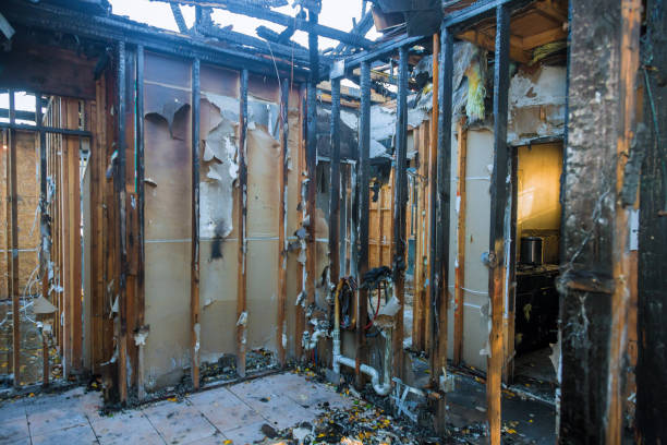 Professional Soot Cleanup technician working in Cherry Hill, VA